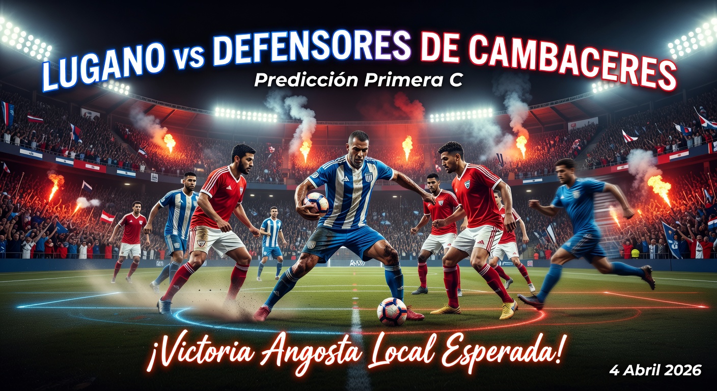 Lugano vs Defensores de Cambaceres Pronóstico / Prediction