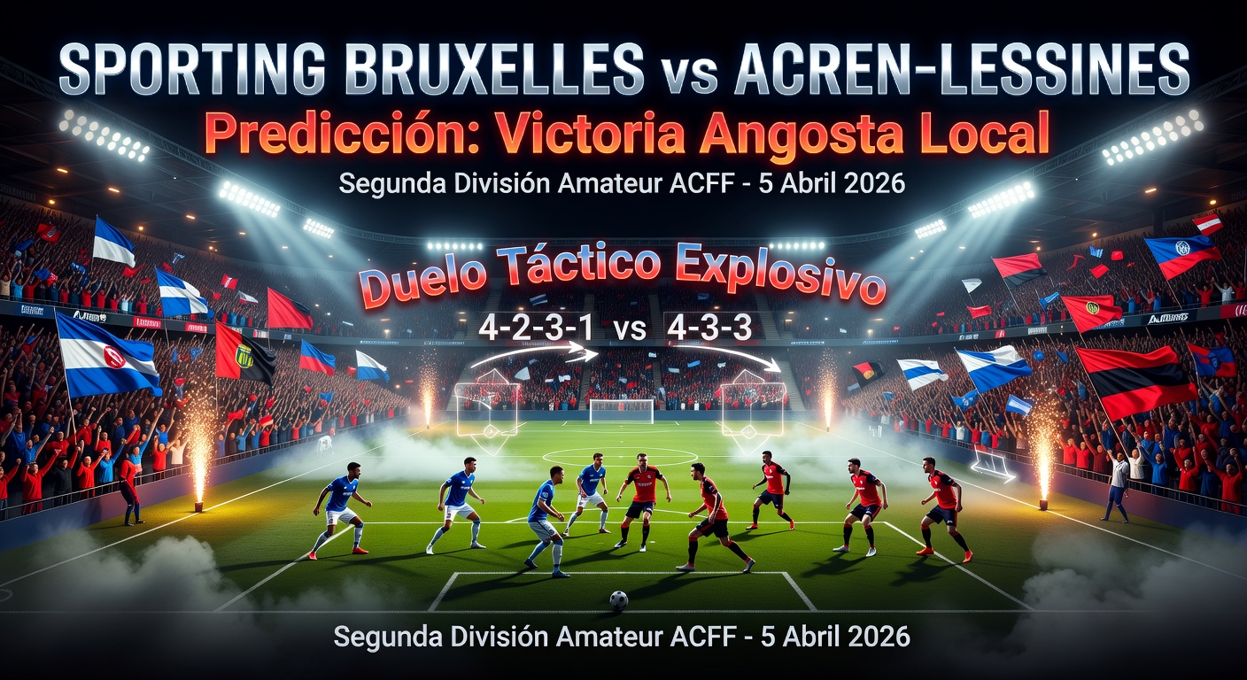 Sporting Bruxelles vs Acren-Lessines Pronóstico / Prediction