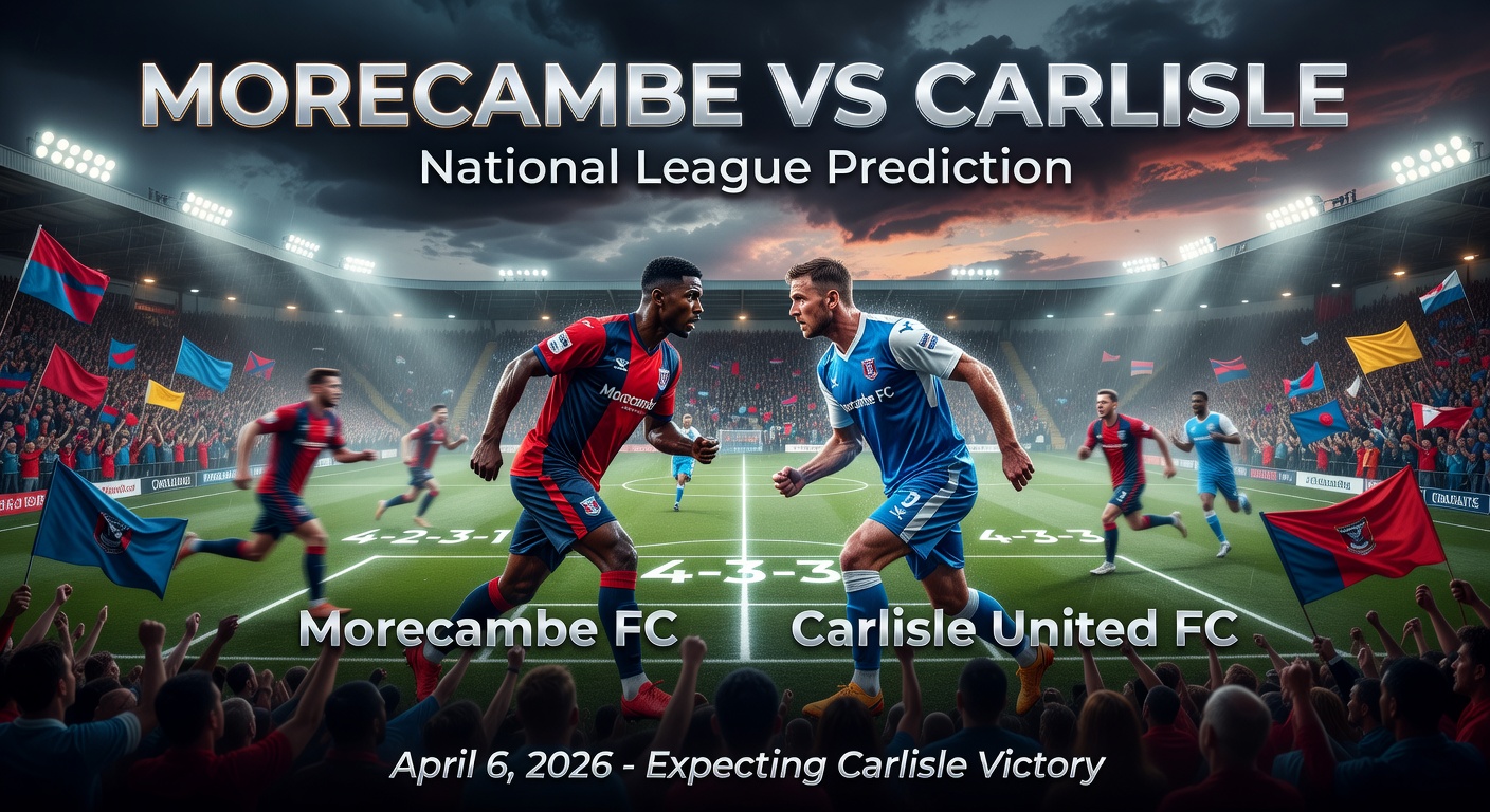 Morecambe vs Carlisle Pronóstico / Prediction