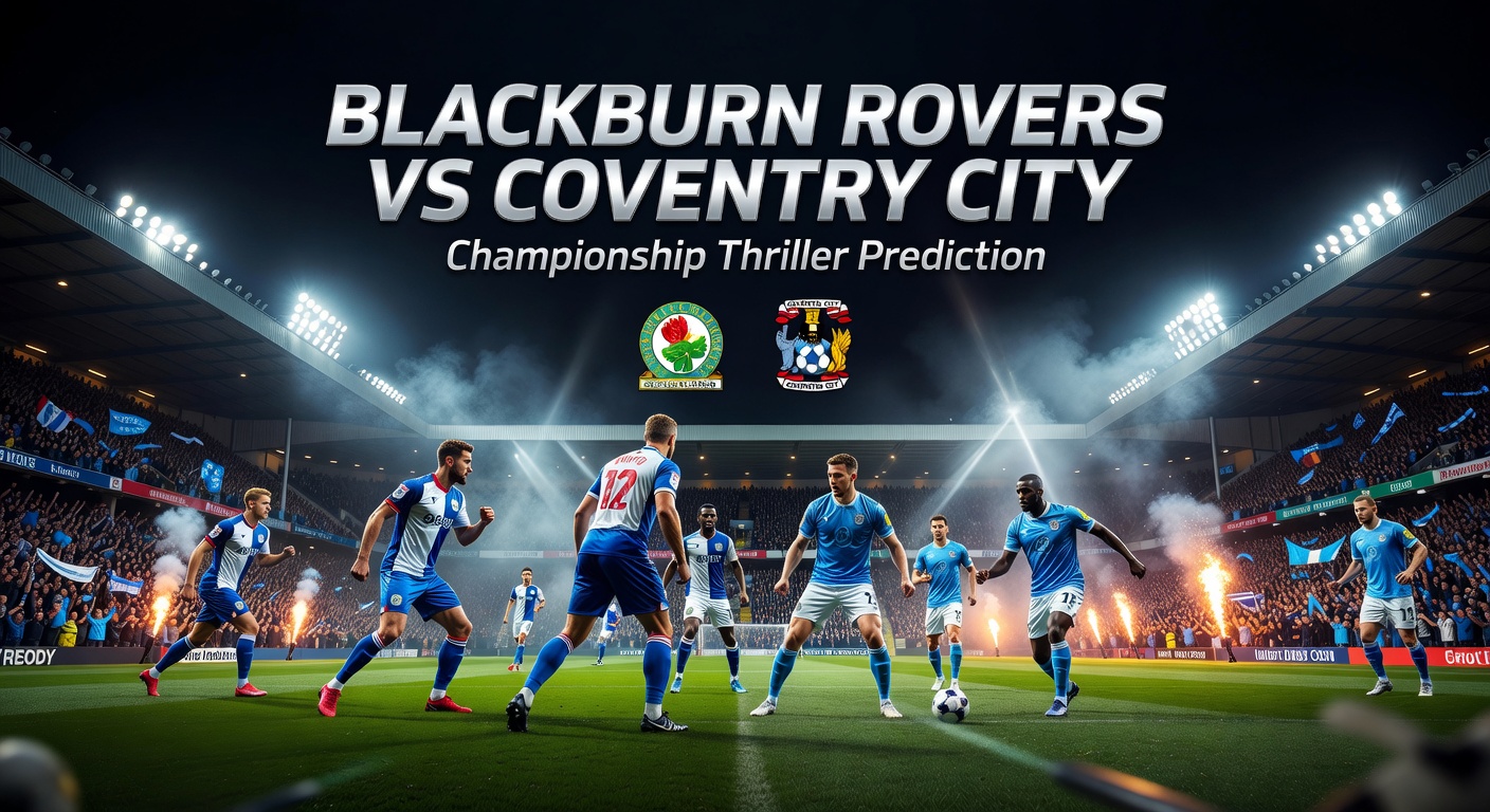 Blackburn vs Coventry Pronóstico / Prediction