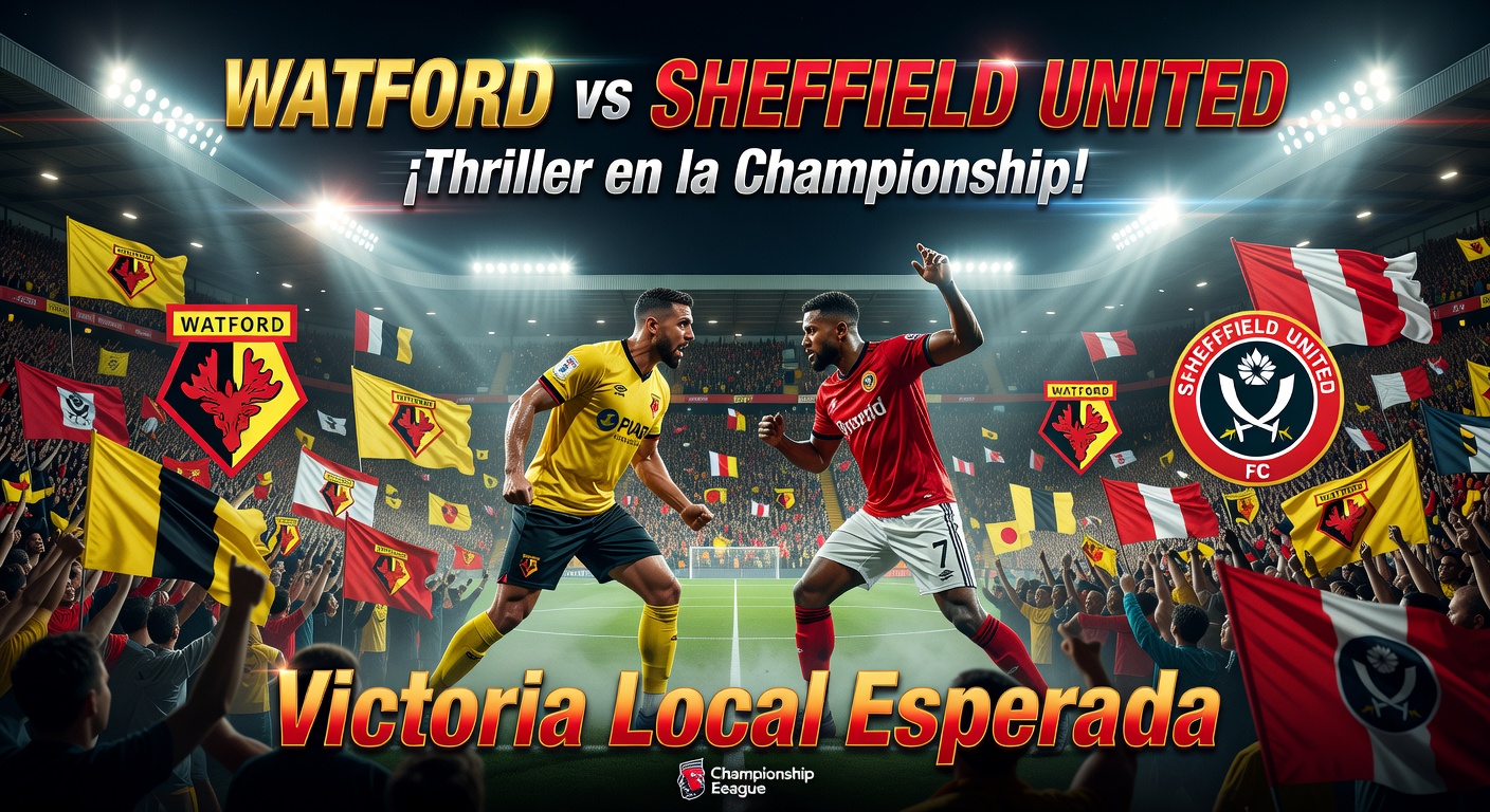 Watford vs Sheffield Utd Pronóstico / Prediction