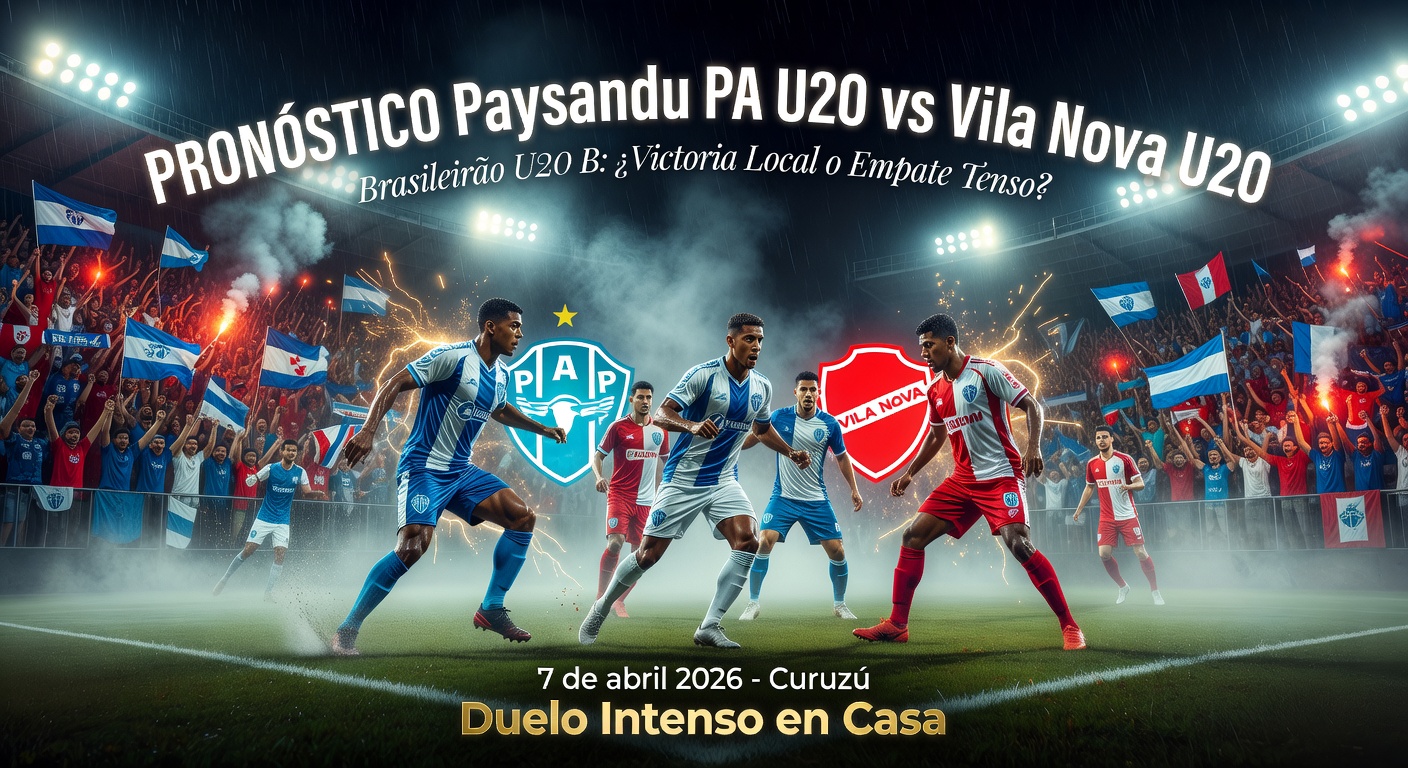 Paysandu PA U20 vs Vila Nova U20 Pronóstico / Prediction