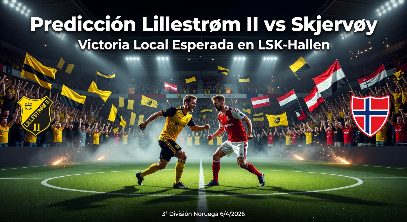 Lillestrøm II vs Skjervøy Pronóstico / Prediction