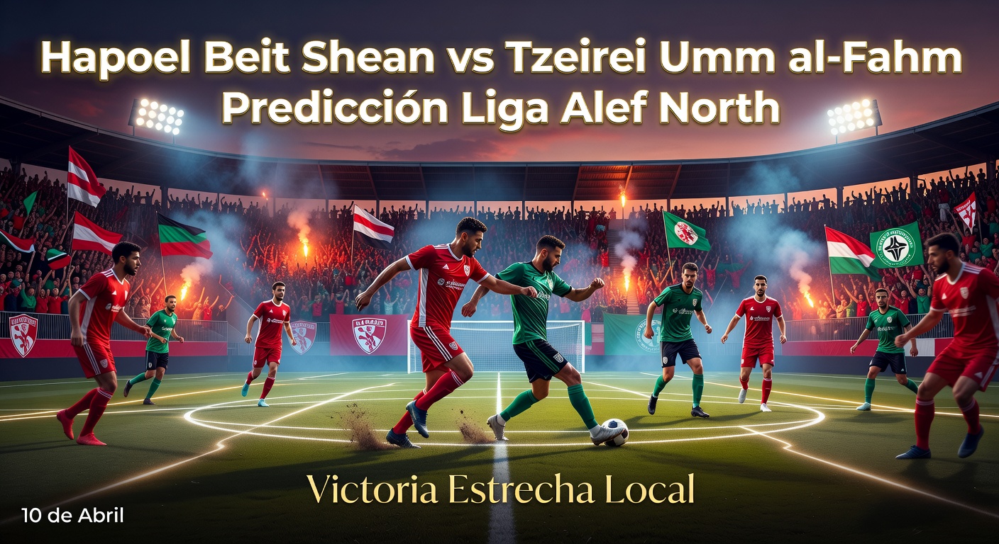 Hapoel Beit Shean vs Tzeirei Umm al-Fahm Pronóstico / Prediction