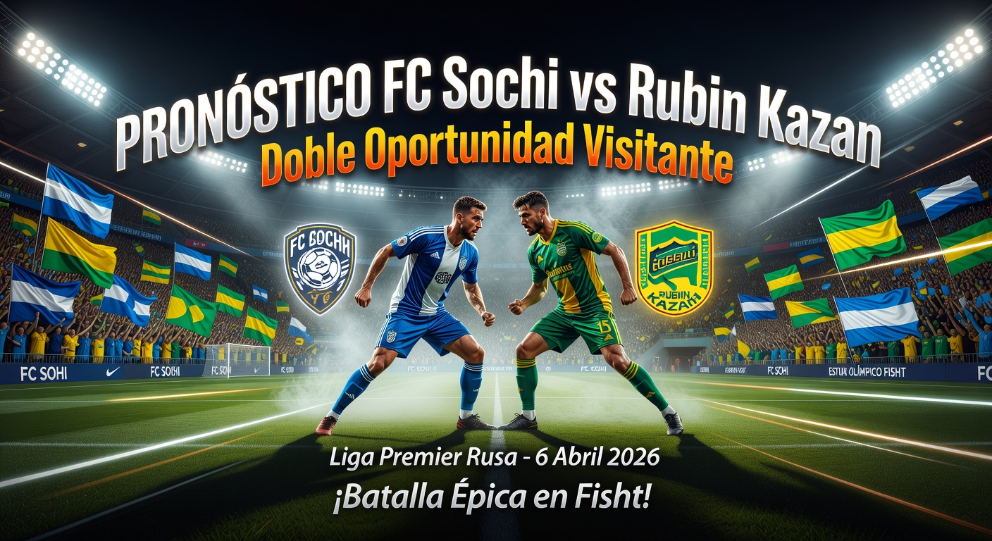 FC Sochi vs Rubin Pronóstico / Prediction