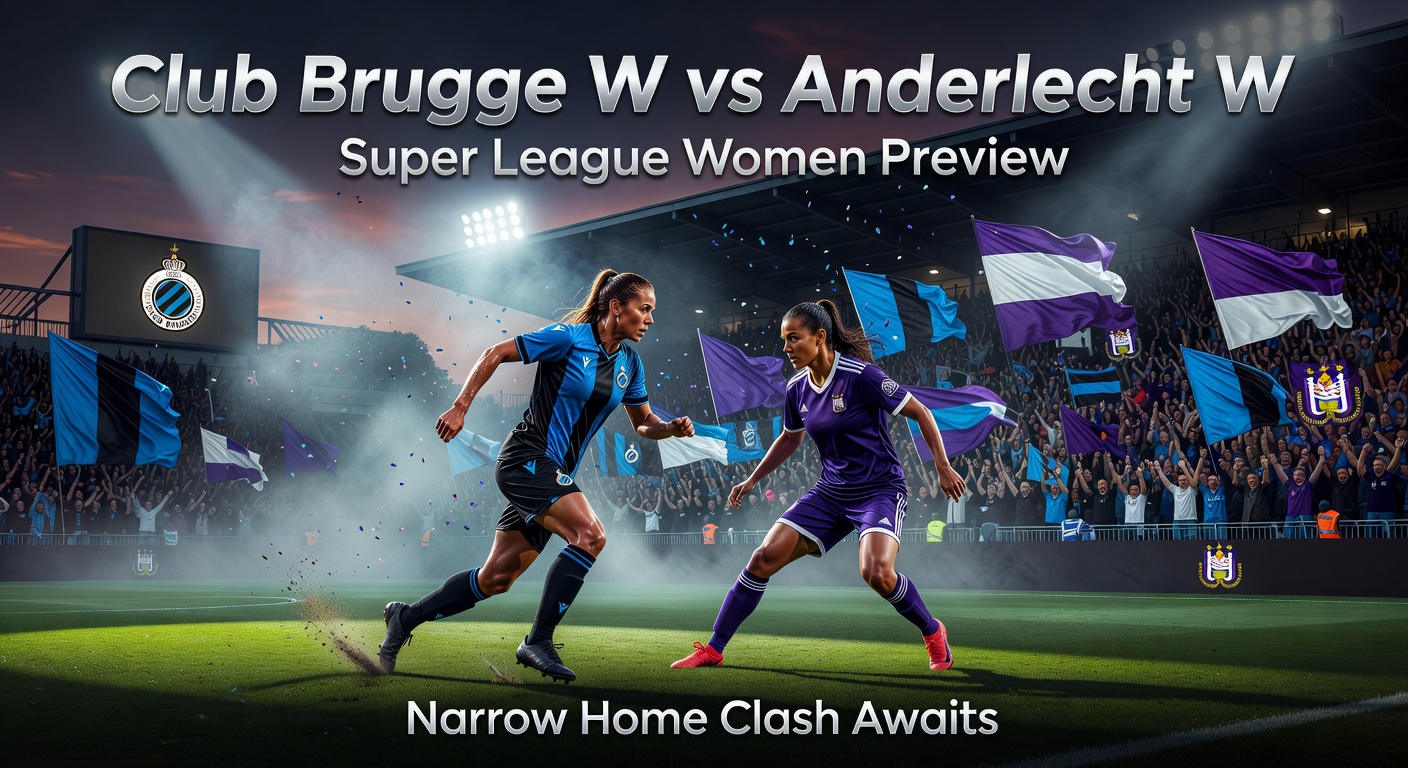 Club Brugge W vs Anderlecht W Pronóstico / Prediction