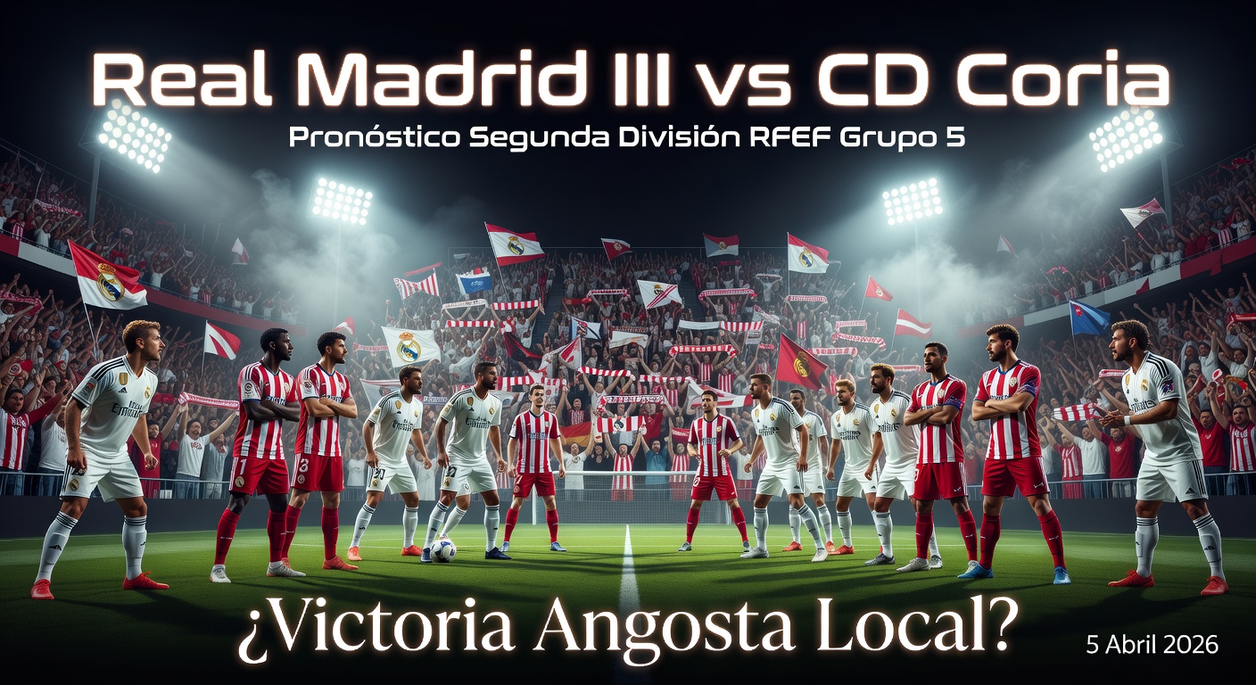 Real Madrid III vs CD Coria Pronóstico / Prediction