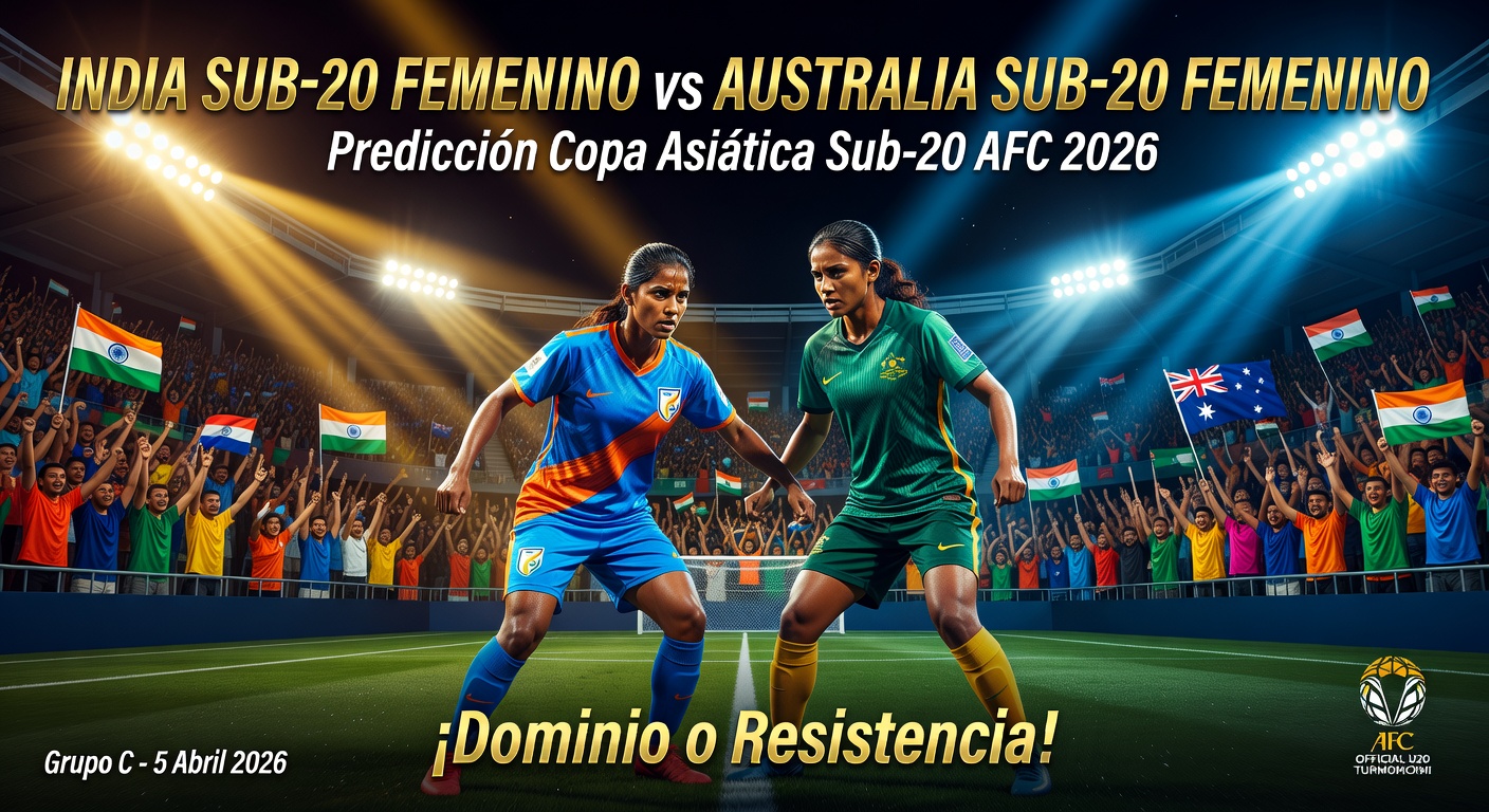 India U20 W vs Australia U20 W Pronóstico / Prediction