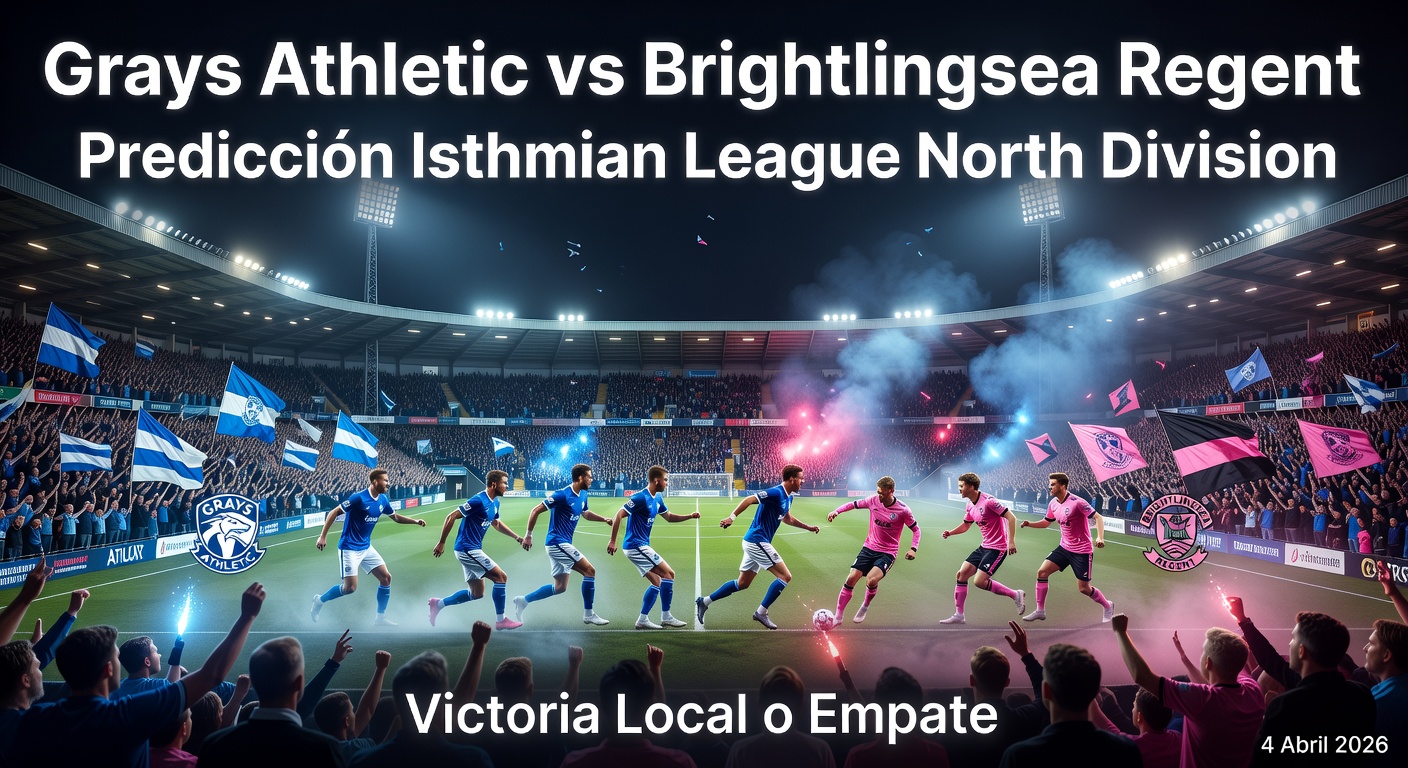 Grays Athletic vs Brightlingsea Regent Pronóstico / Prediction