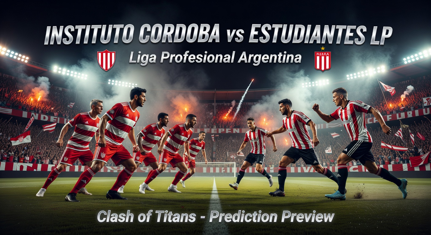 Instituto Cordoba vs Estudiantes L.P. Pronóstico / Prediction