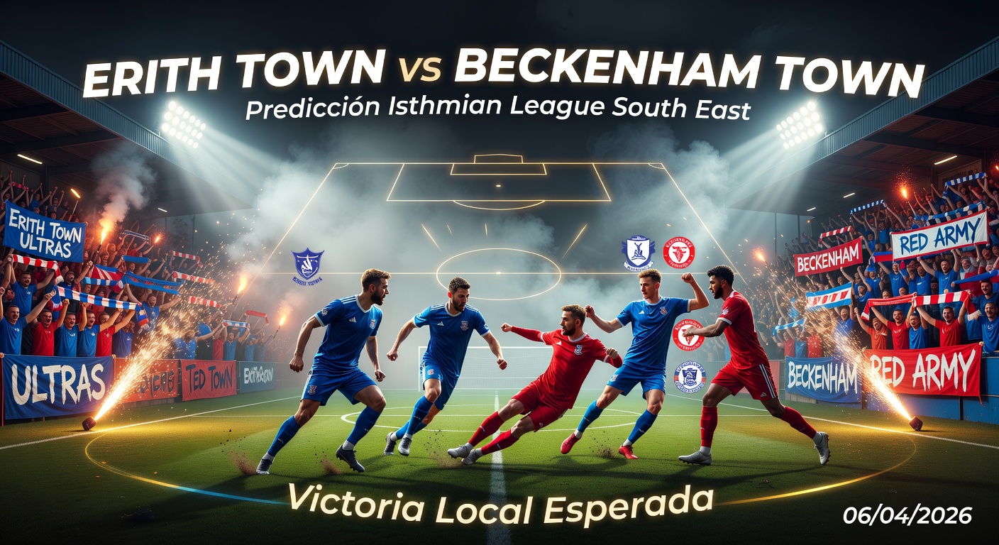 Erith Town vs Beckenham Town Pronóstico / Prediction