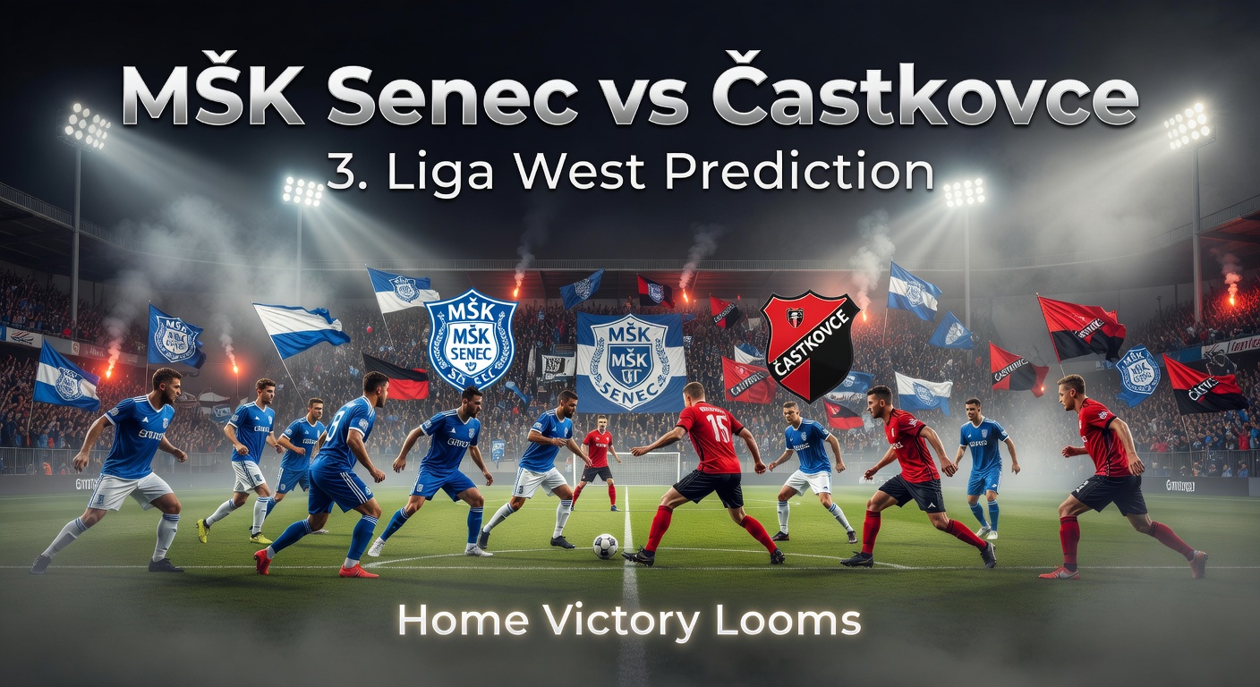 MŠK Senec vs Častkovce Pronóstico / Prediction