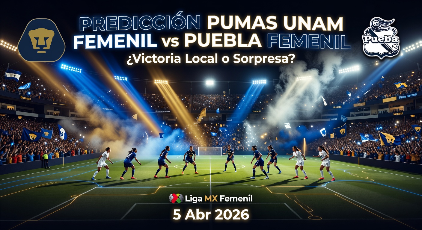 Pumas UNAM W vs Puebla W Pronóstico / Prediction