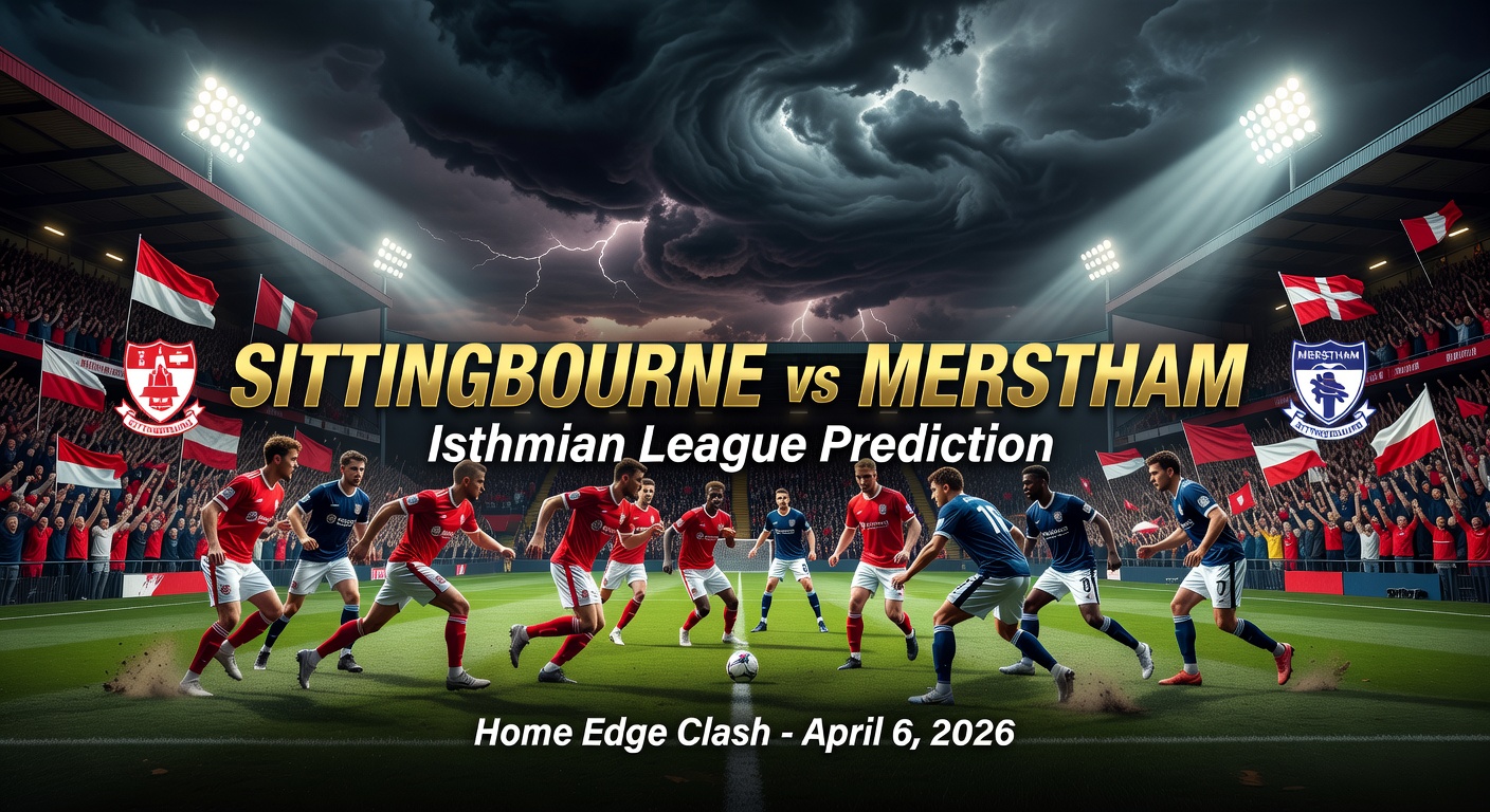 Sittingbourne vs Merstham Pronóstico / Prediction