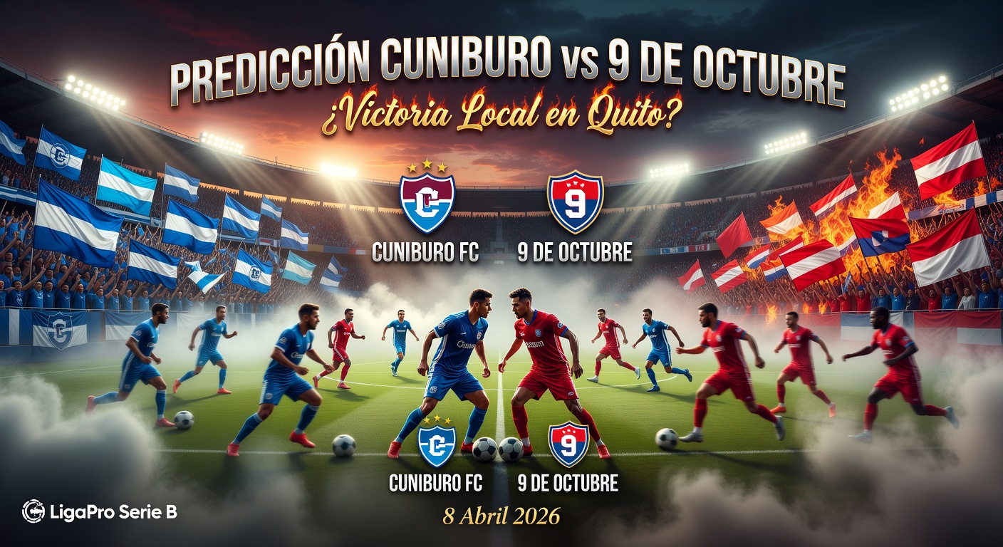 Cuniburo vs 9 de Octubre Pronóstico / Prediction