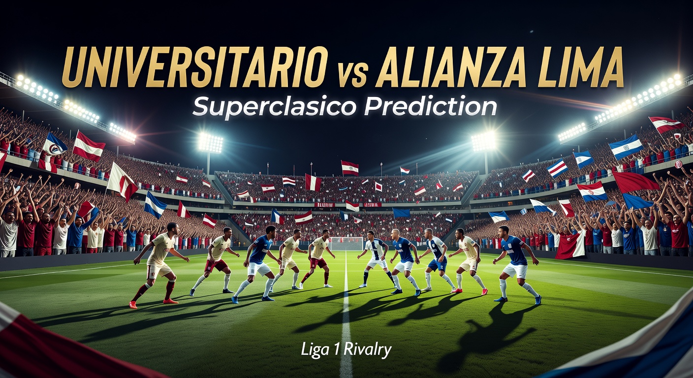 Universitario vs Alianza Lima Pronóstico / Prediction