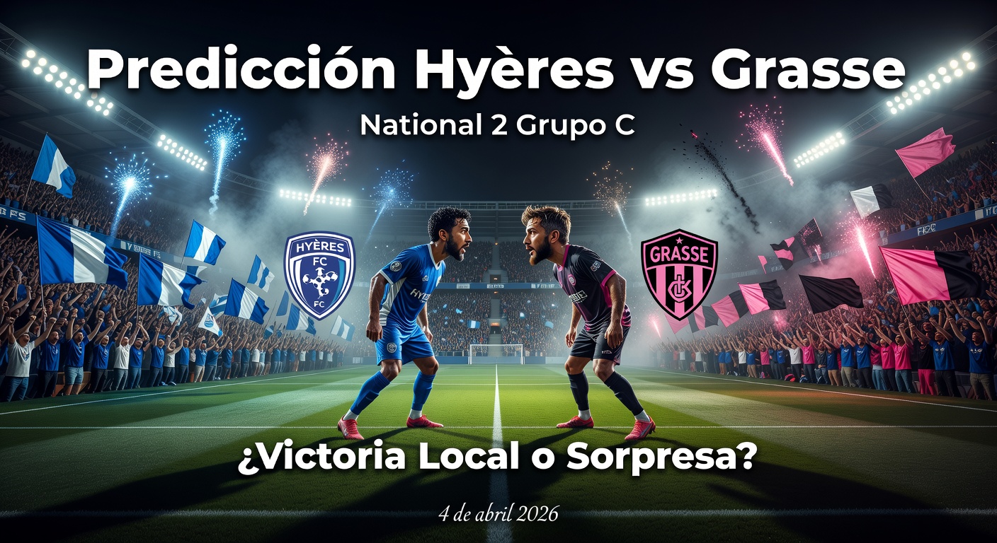 Hyères vs Grasse Pronóstico / Prediction