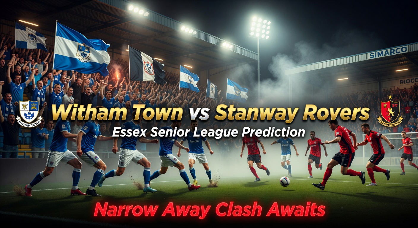 Witham Town vs Stanway Rovers Pronóstico / Prediction