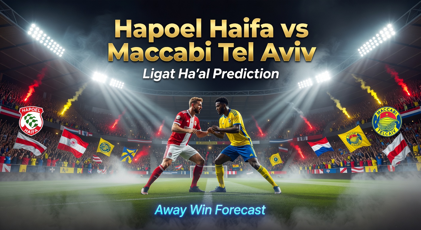 Hapoel Haifa vs Maccabi Tel Aviv Pronóstico / Prediction
