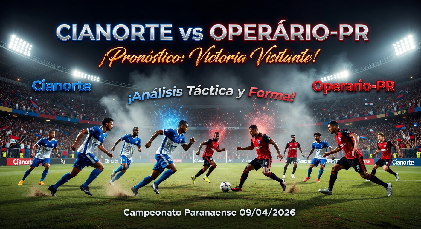 Cianorte vs Operario-PR Pronóstico / Prediction