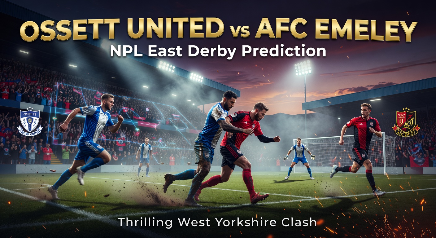 Ossett United vs AFC Emley Pronóstico / Prediction