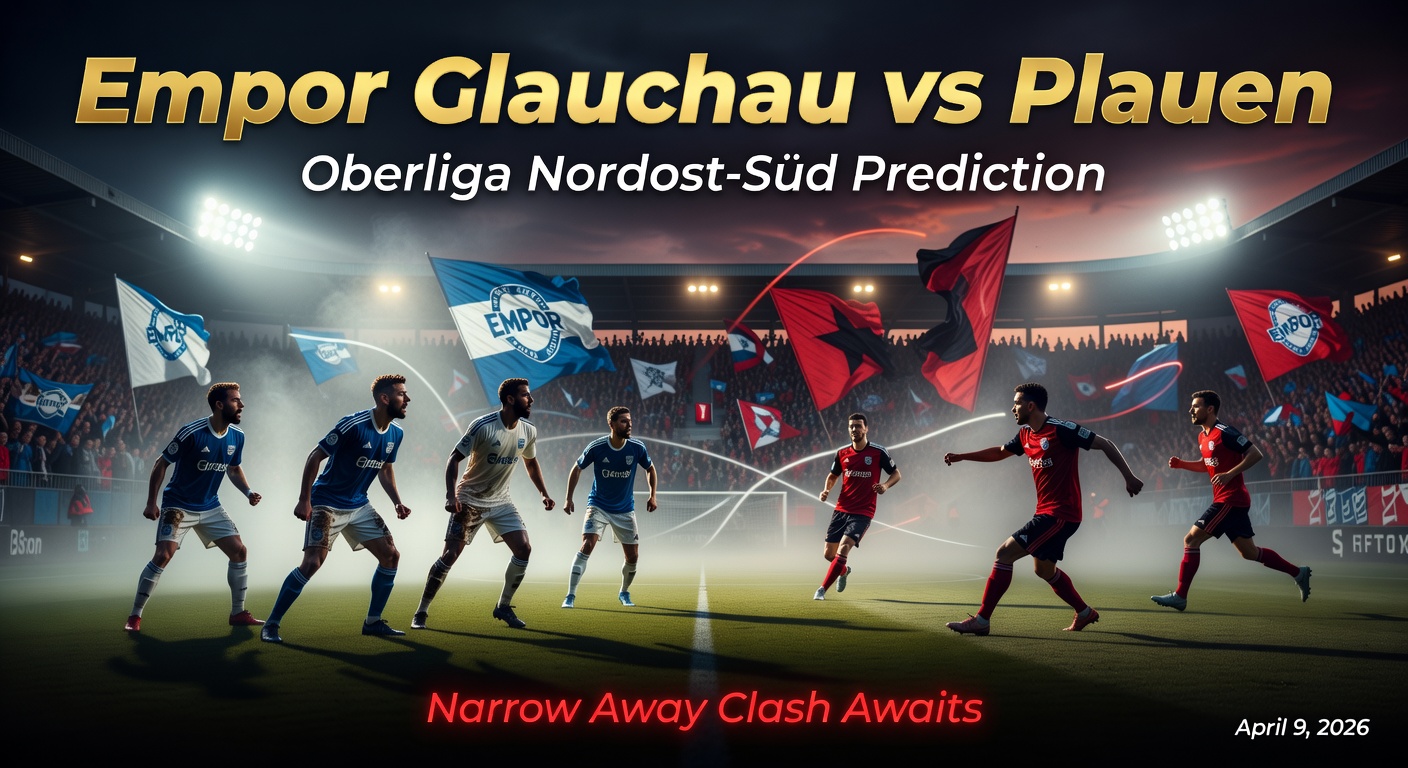 Empor Glauchau vs Plauen Pronóstico / Prediction