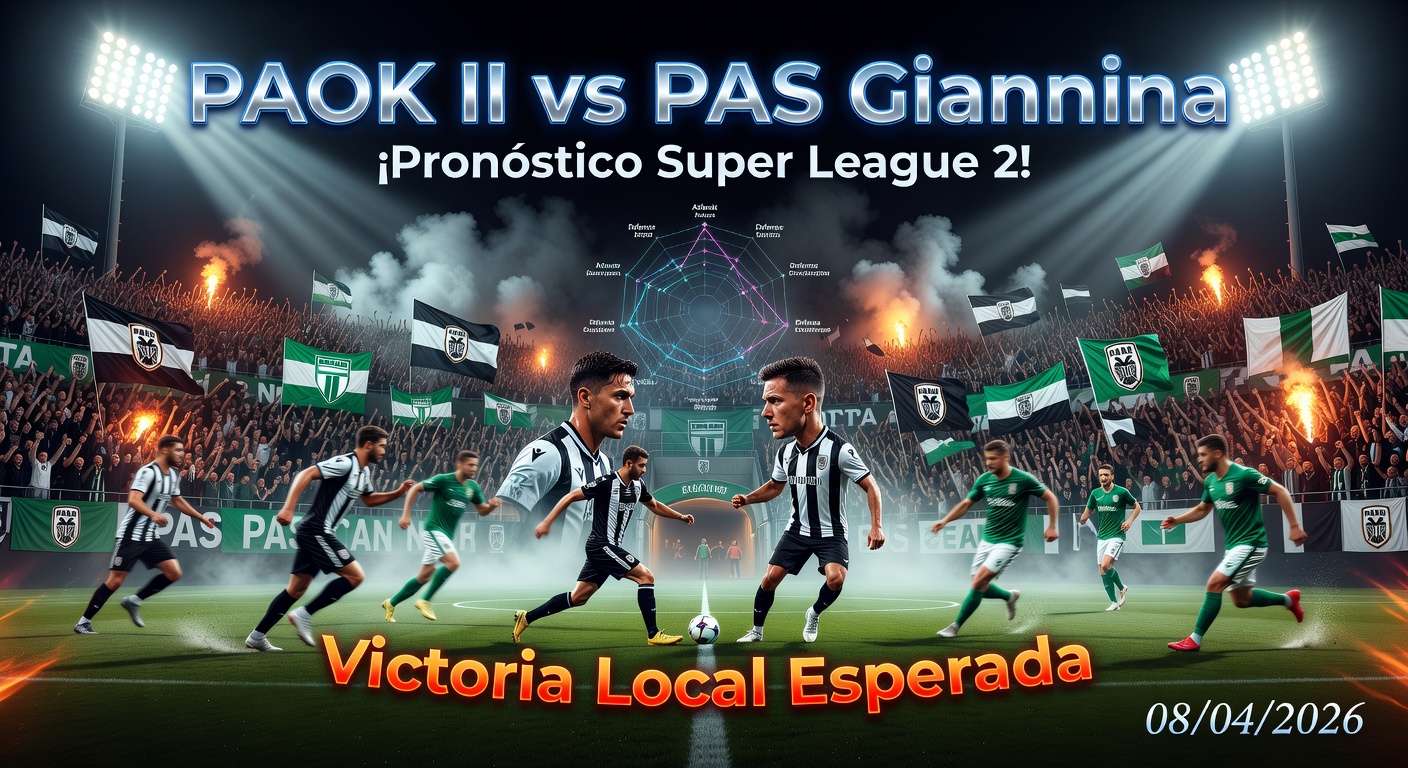 PAOK II vs PAS Giannina Pronóstico / Prediction