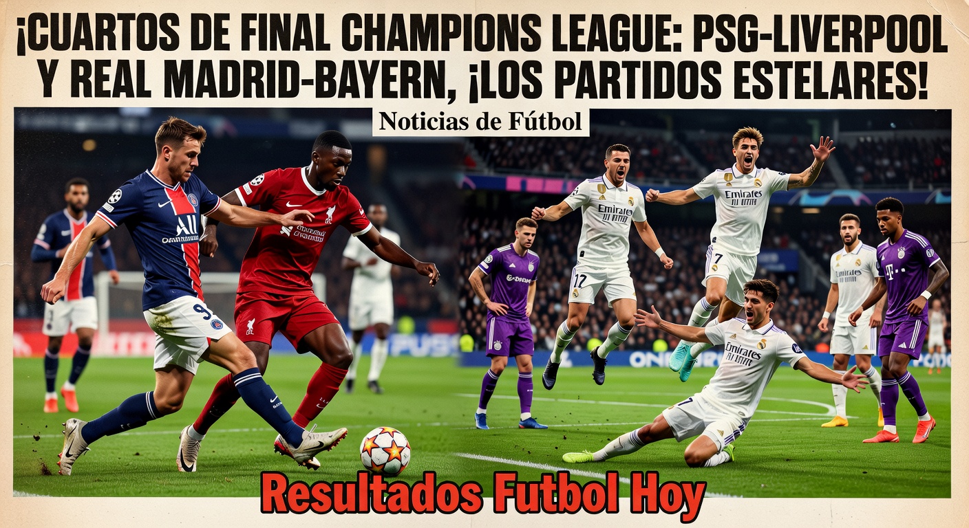 Champions League QF: PSG vs Liverpool, Madrid vs Bayern marquee ties