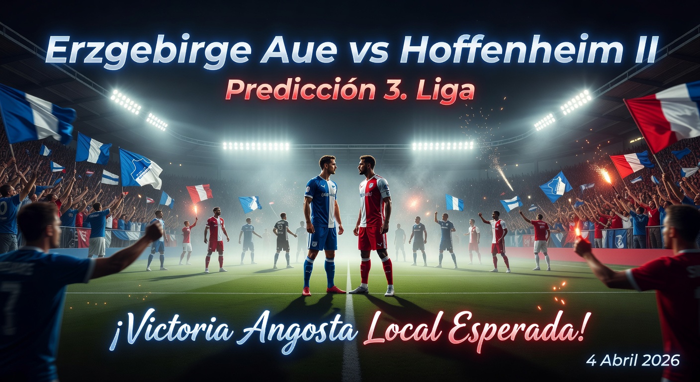 Erzgebirge Aue vs Hoffenheim II Pronóstico / Prediction