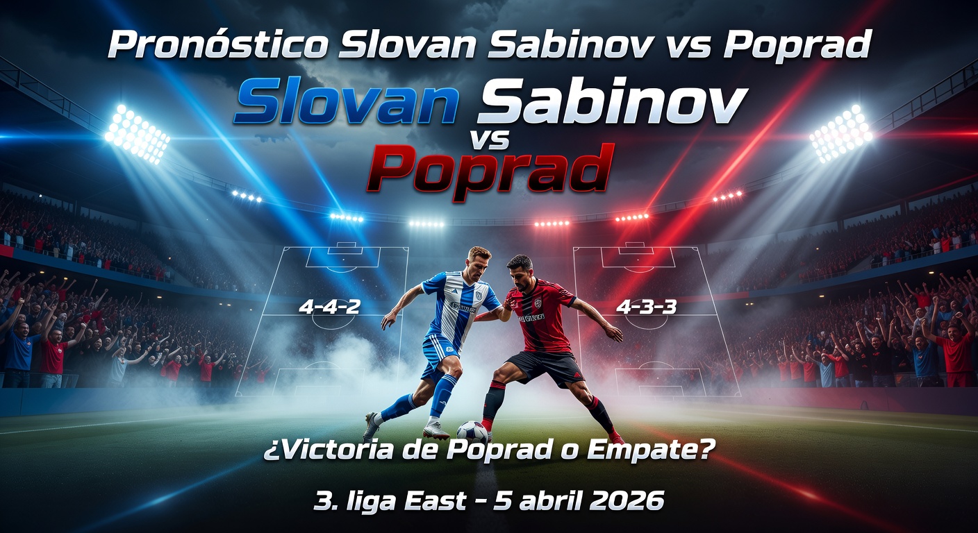 Slovan Sabinov vs Poprad Pronóstico / Prediction