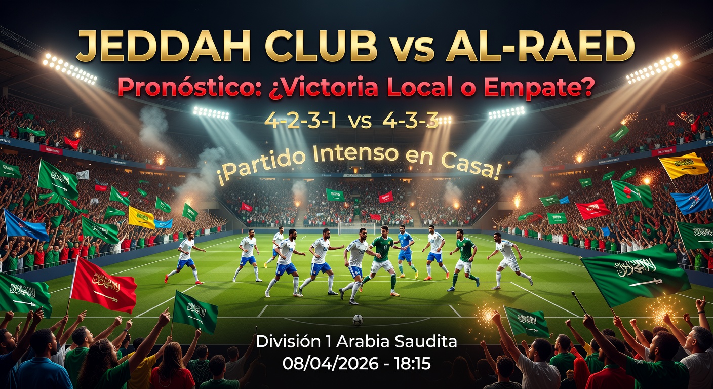 Jeddah Club vs Al-Raed Pronóstico / Prediction