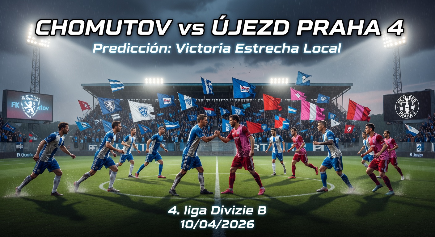 Chomutov vs Újezd Praha 4 Pronóstico / Prediction