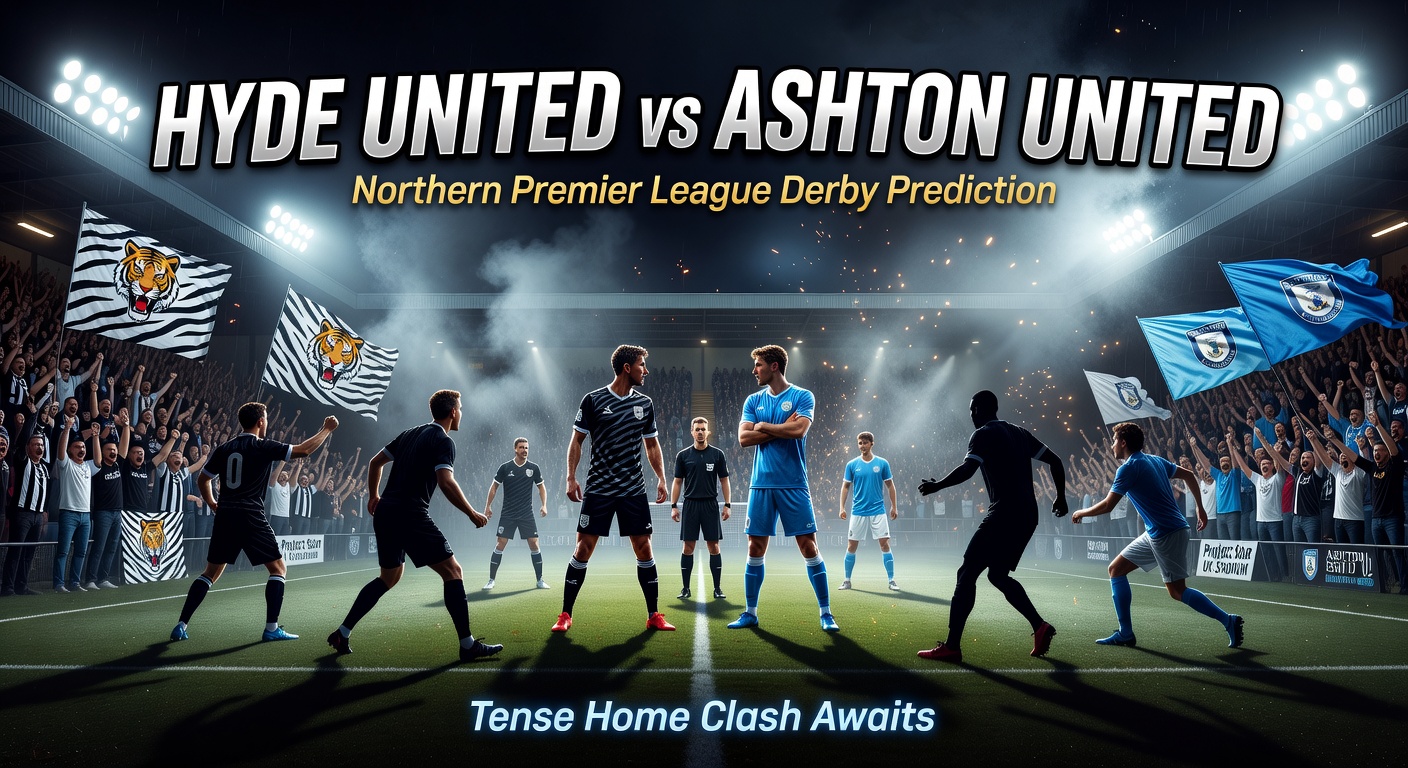 Hyde United vs Ashton United Pronóstico / Prediction