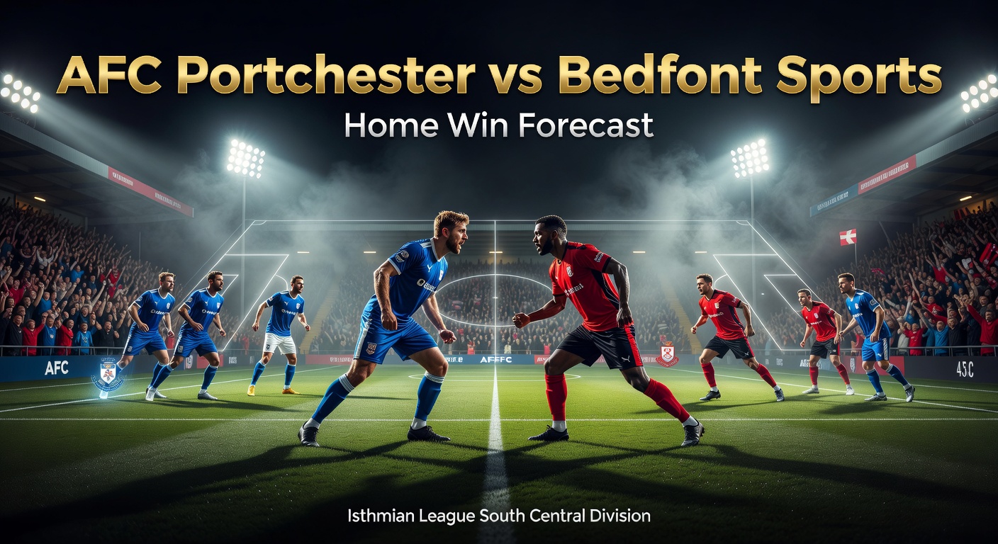 AFC Portchester vs Bedfont Sports Pronóstico / Prediction