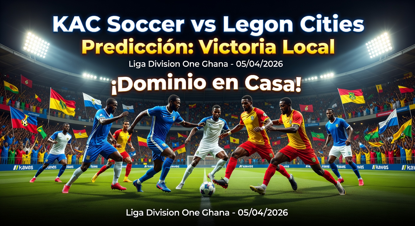 KAC Soccer vs Legon Cities Pronóstico / Prediction