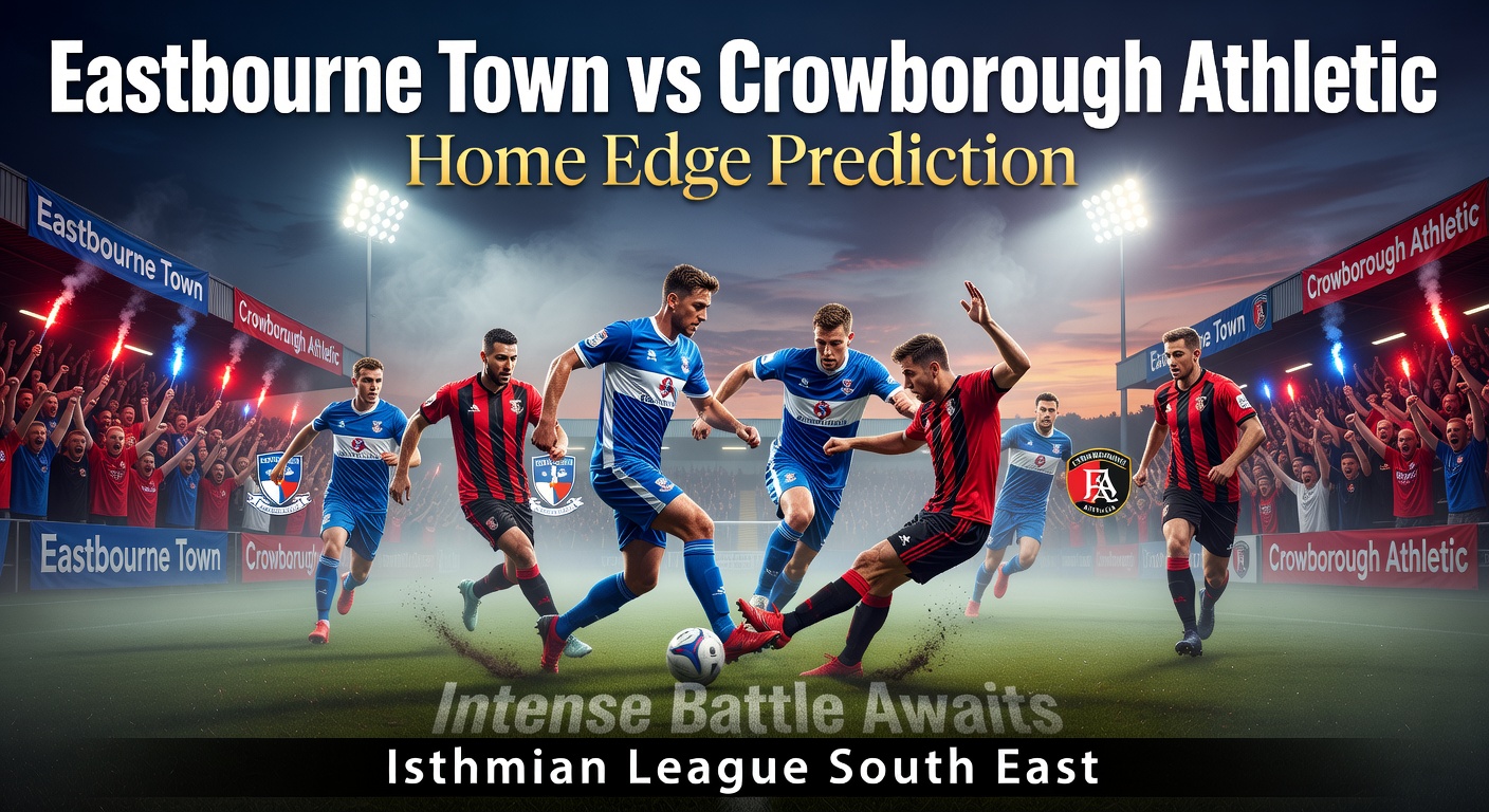 Eastbourne Town vs Crowborough Athletic Pronóstico / Prediction