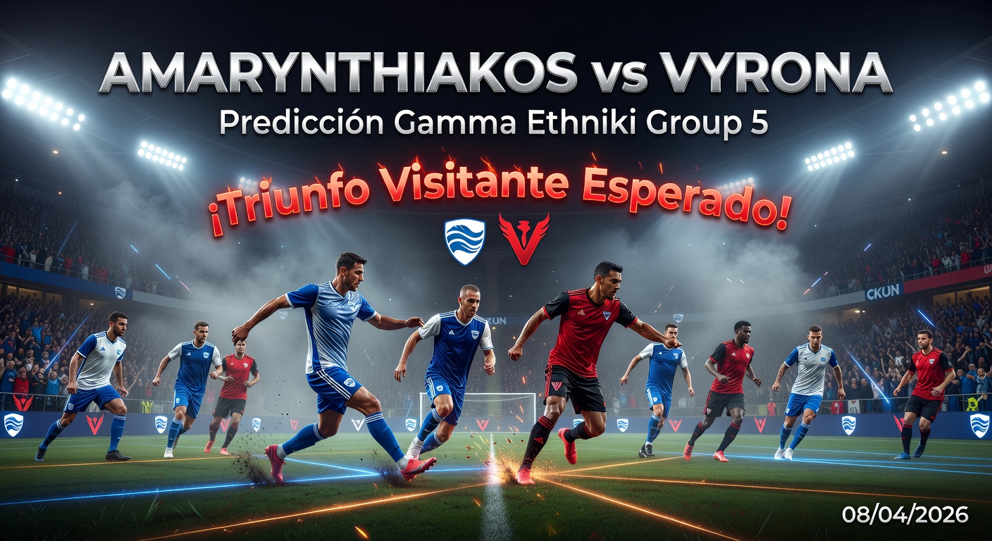 Amarynthiakos vs Vyrona Pronóstico / Prediction