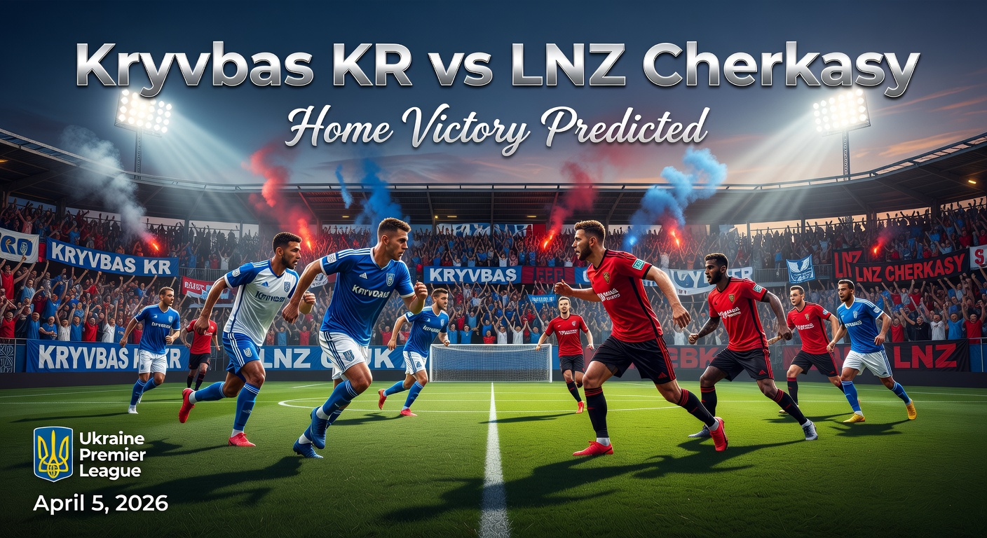 Kryvbas KR vs LNZ Cherkasy Pronóstico / Prediction