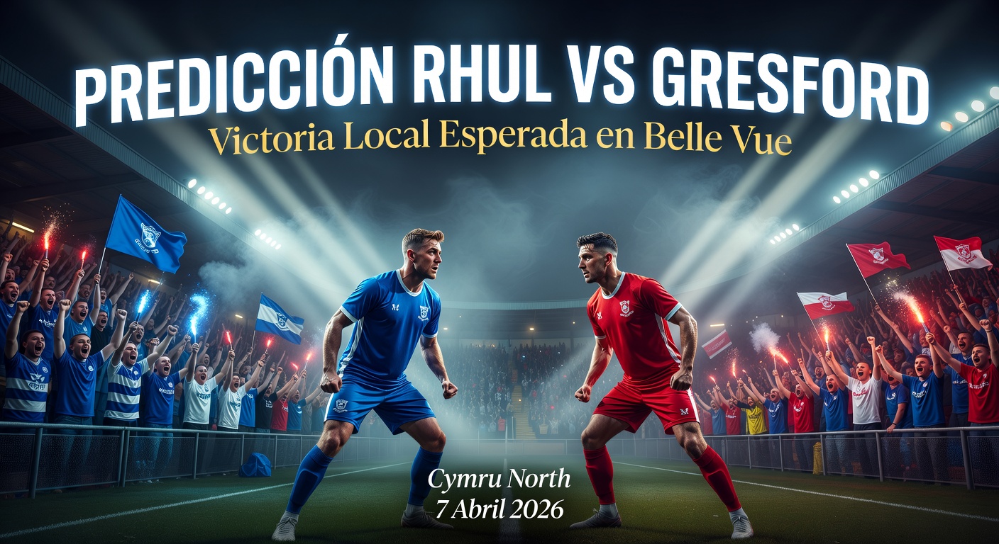Rhyl vs Gresford Athletic Pronóstico / Prediction