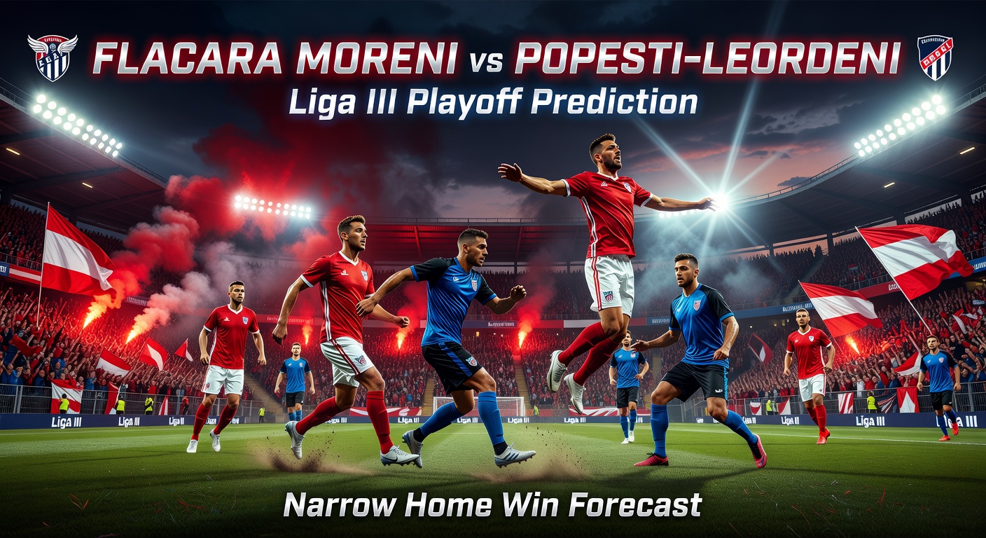 Flacăra Moreni vs Popești-Leordeni Pronóstico / Prediction