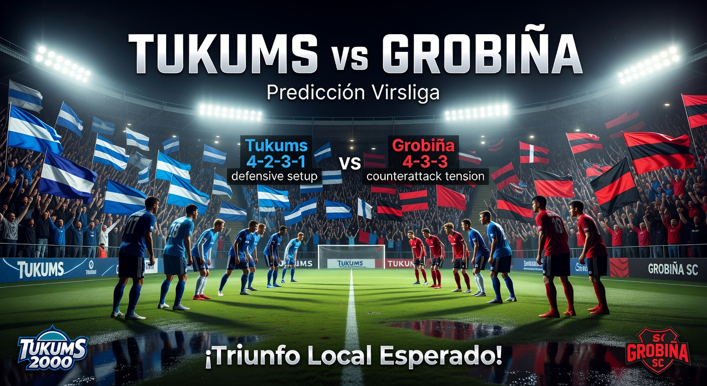 Tukums vs Grobiņa Pronóstico / Prediction