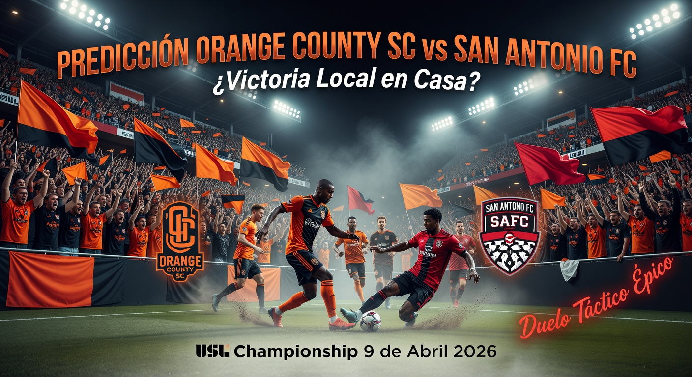 Orange County SC vs San Antonio Pronóstico / Prediction