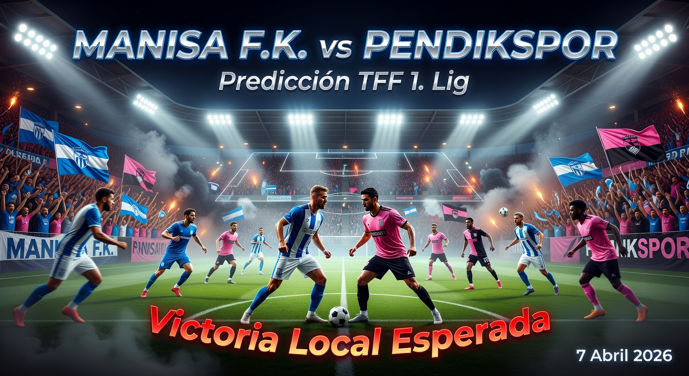 Manisa F.K. vs Pendikspor Pronóstico / Prediction