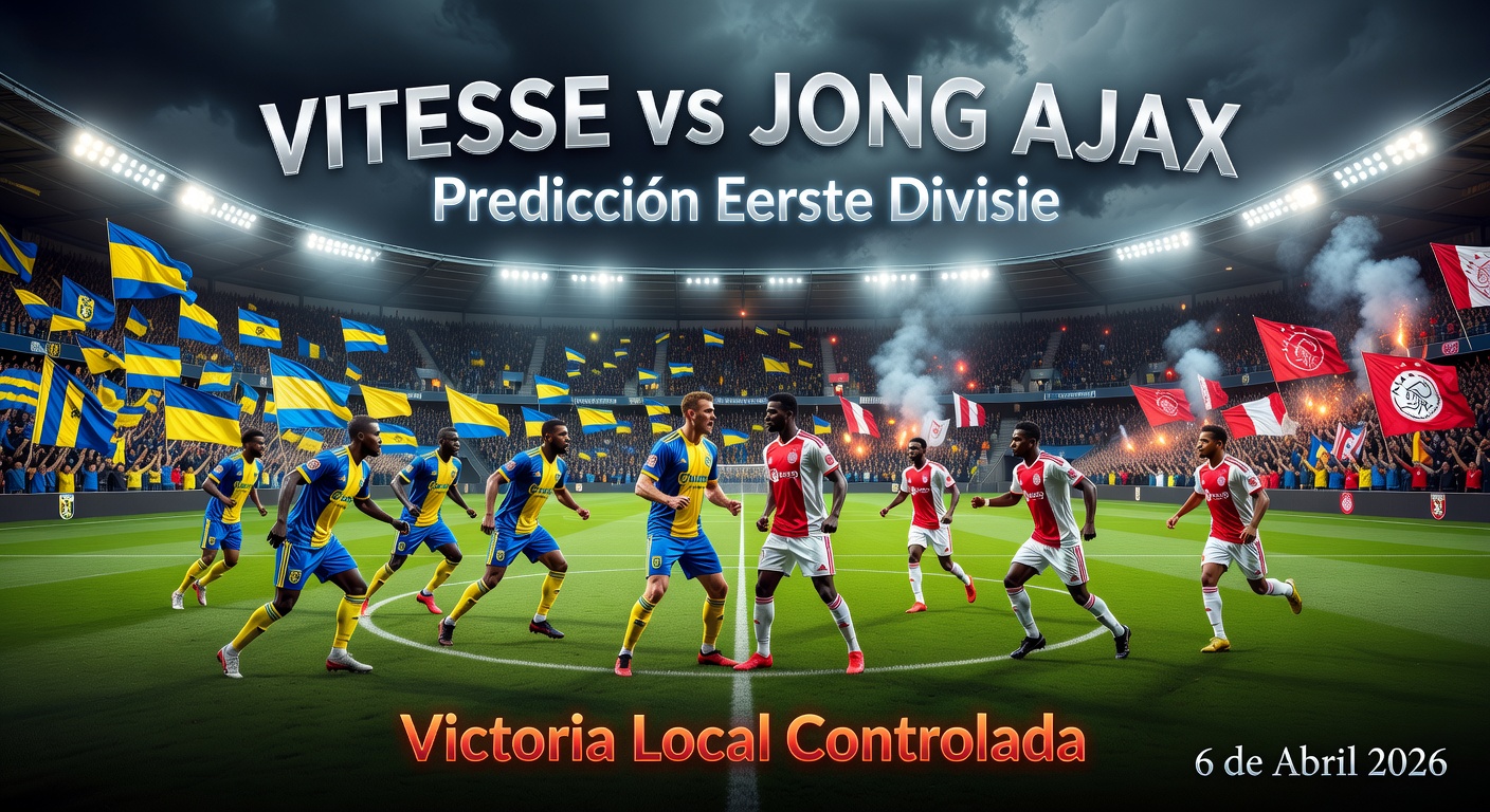 Vitesse vs Jong Ajax Pronóstico / Prediction