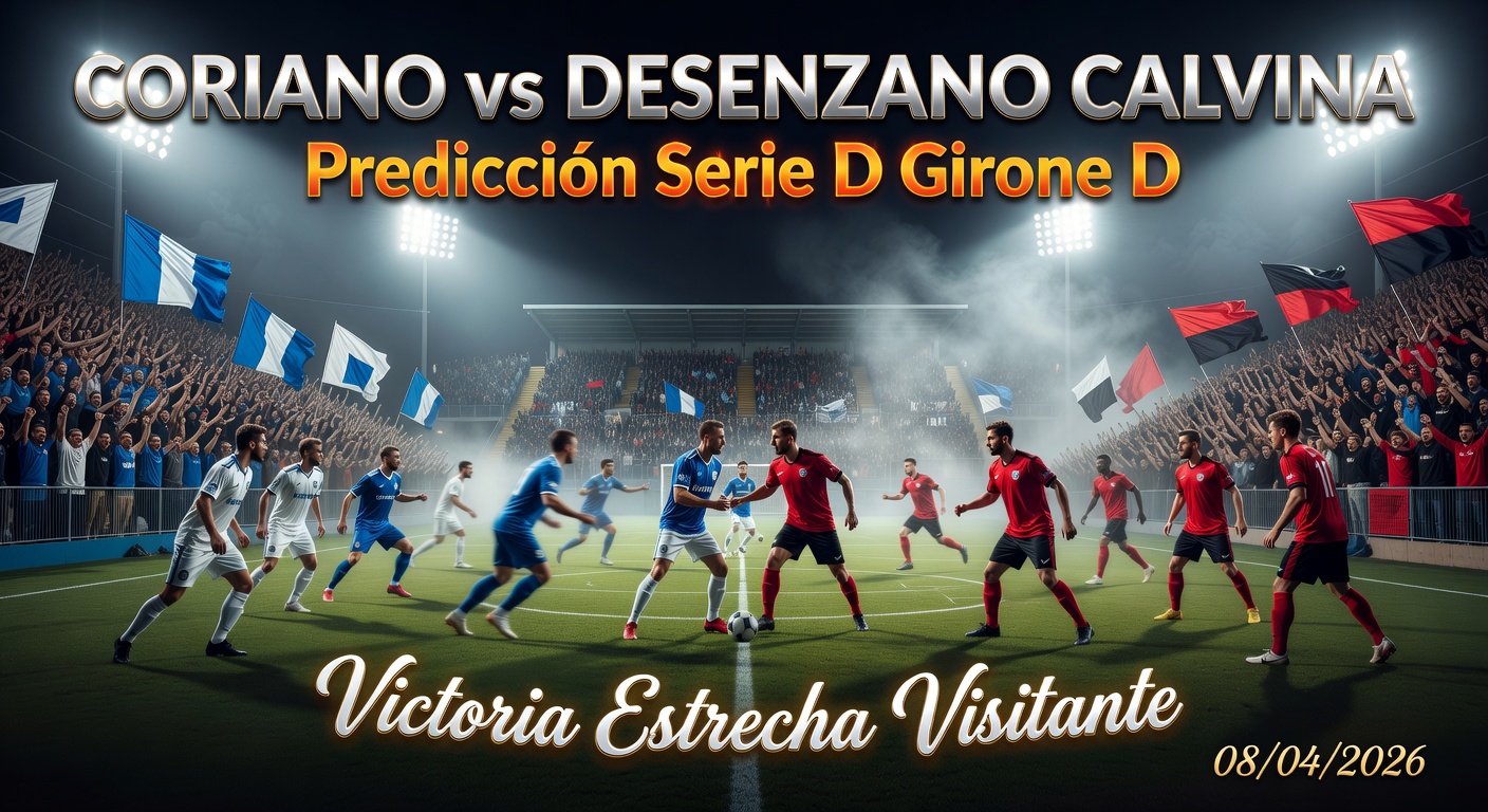 Coriano vs Desenzano Calvina Pronóstico / Prediction