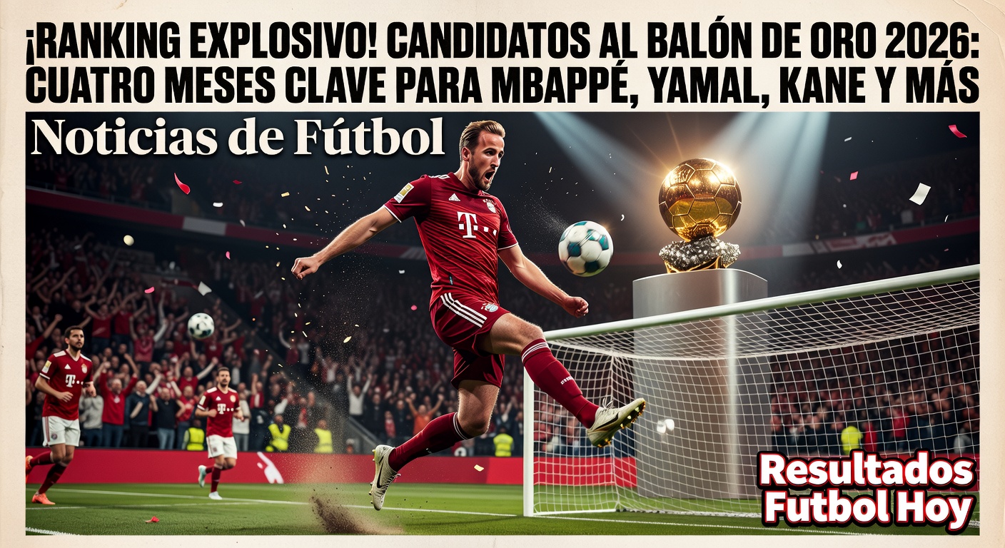 Ranking 2026 Ballon d'Or contenders: Mbappe, Yamal, Kane lead pack