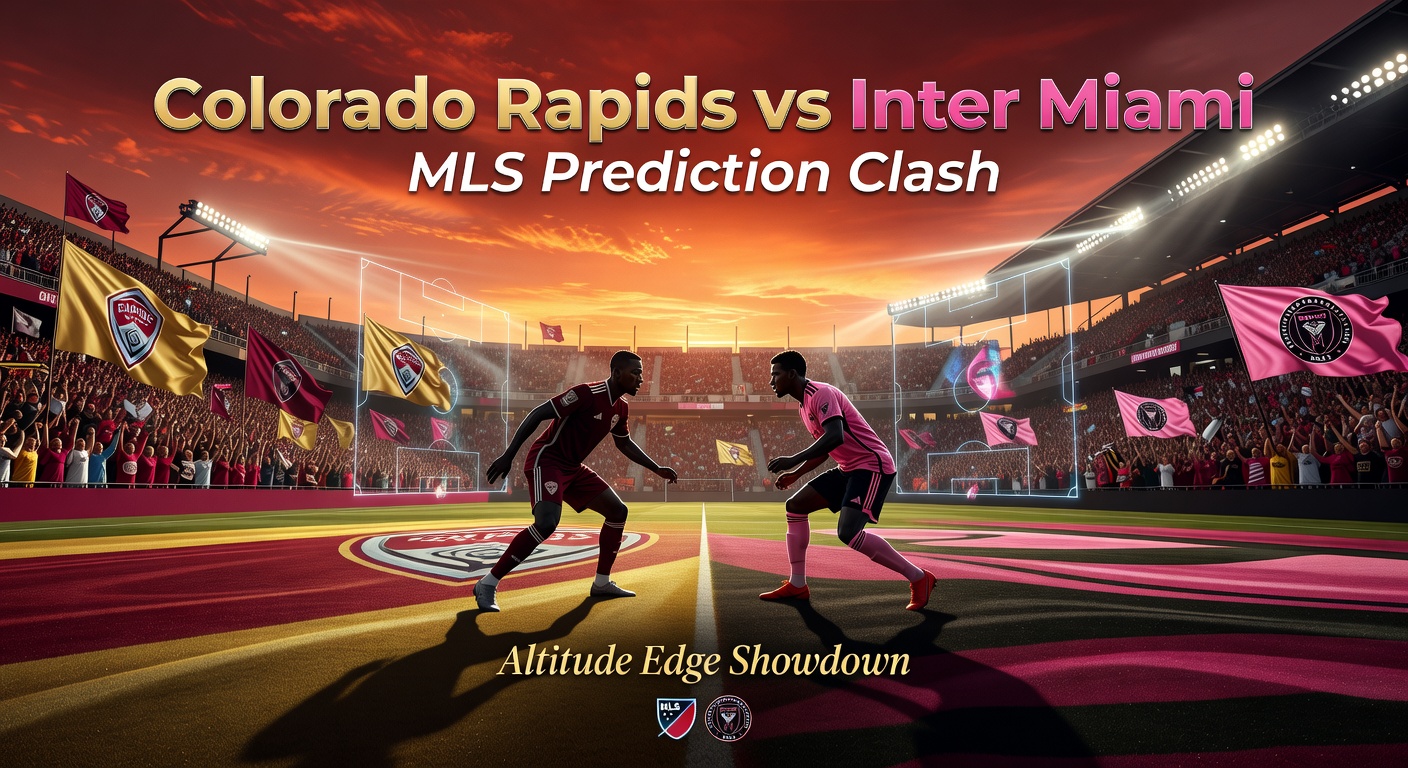 Colorado Rapids vs Inter Miami Pronóstico / Prediction