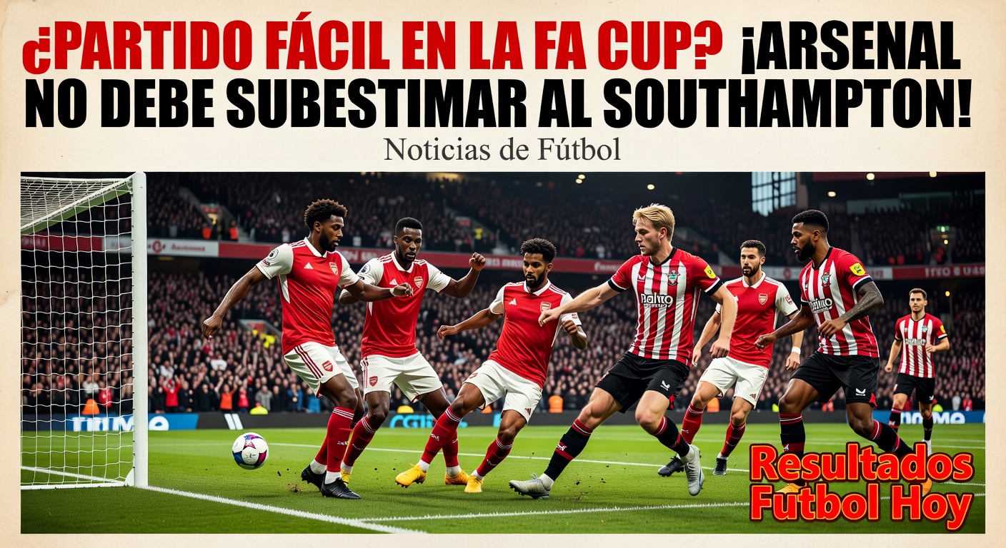 Arsenal Warned Not to Underestimate Southampton in FA Cup