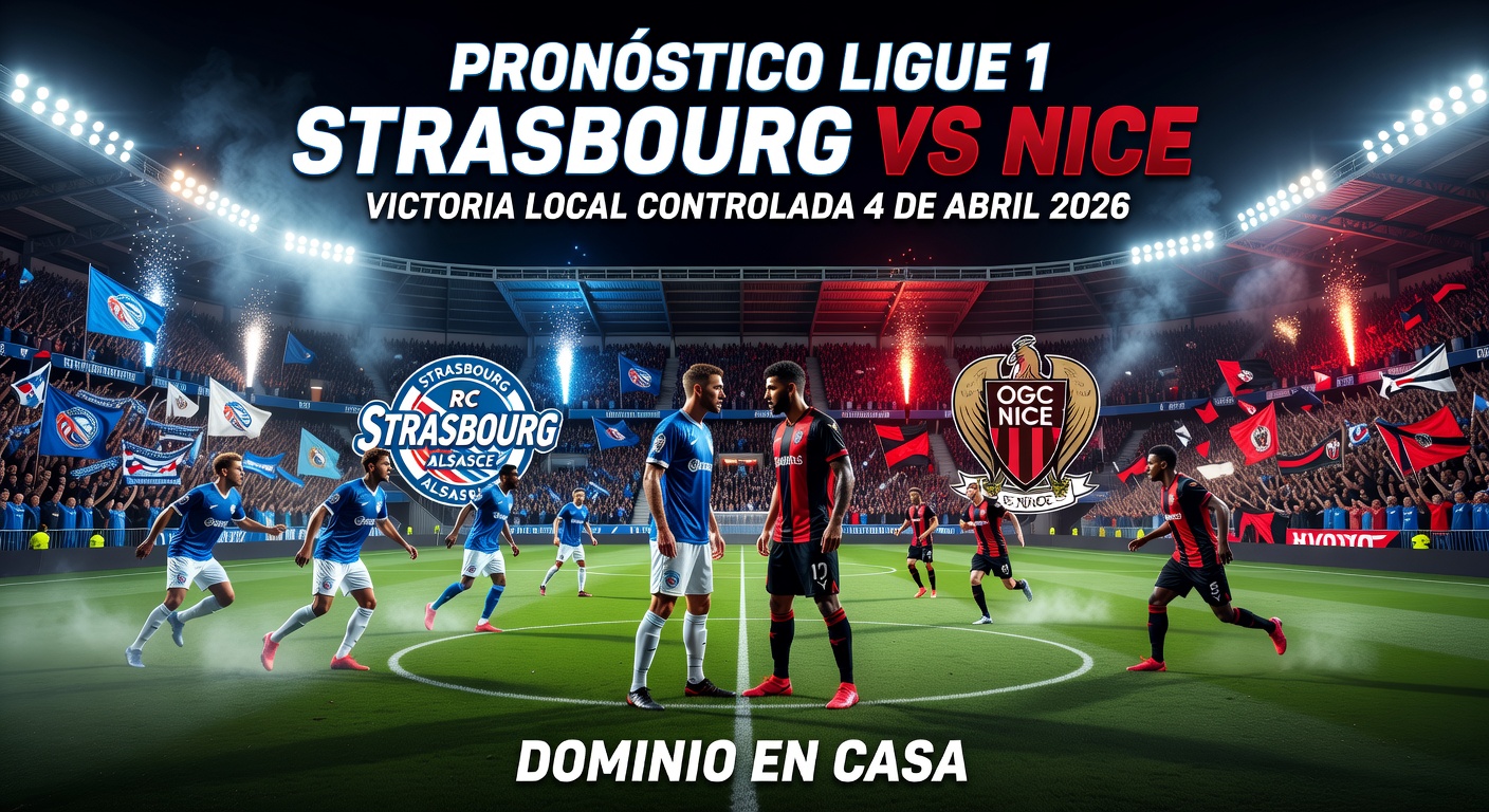 Strasbourg vs Nice Pronóstico / Prediction