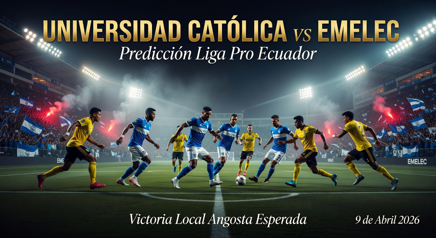 Universidad Catolica vs Emelec Pronóstico / Prediction
